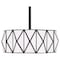 Quoizel Jakarta 3-Light Matte Black Pendant TF5335MBK - alternate 2